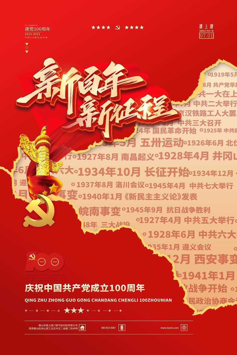 樓上樓|不忘初心,砥礪前行,慶祝建黨100周年！